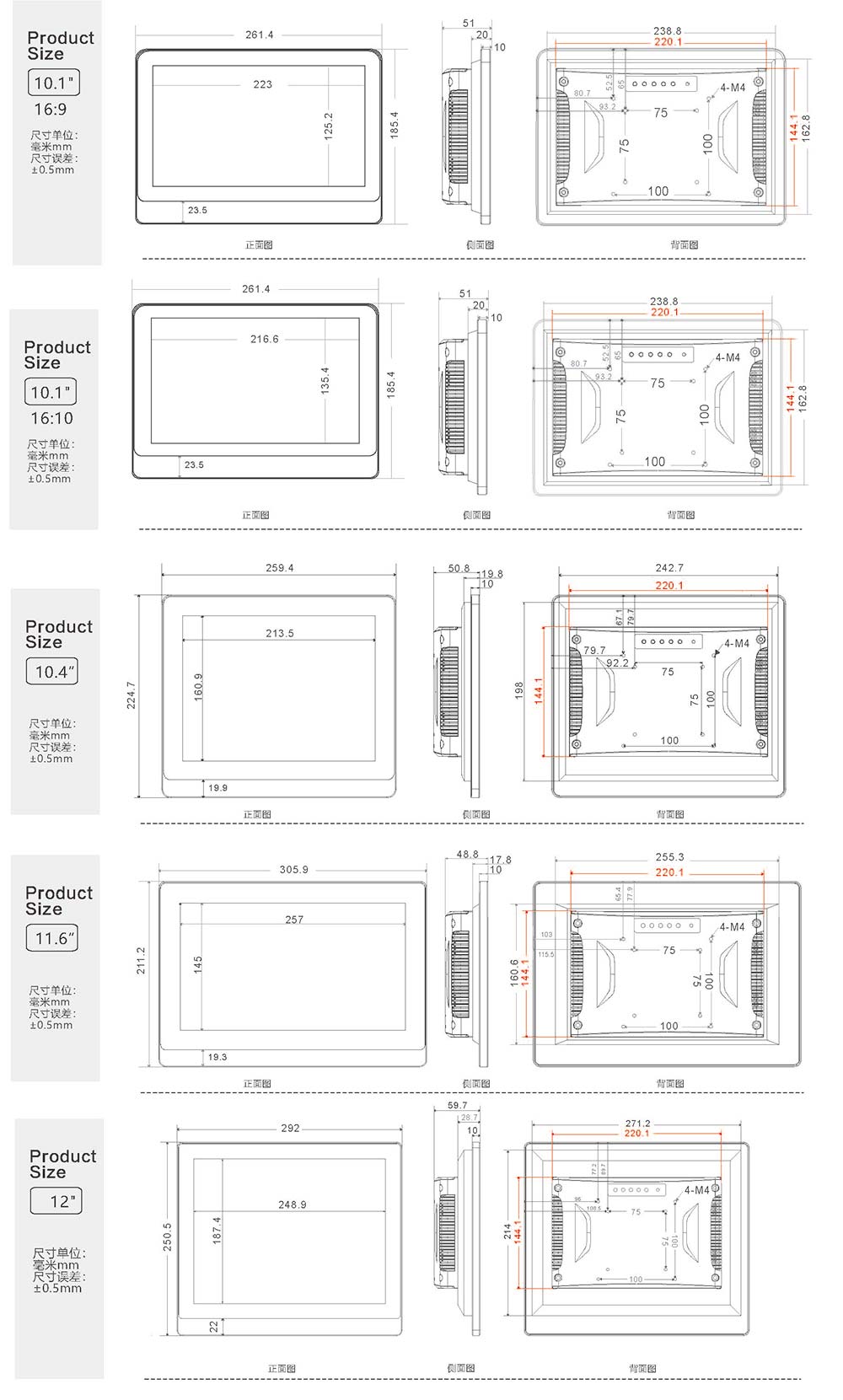 Industrial Tablet PC 4 SC400A