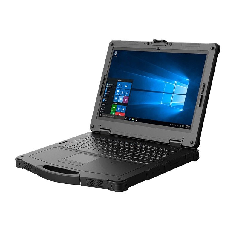 Industrial Portable Rugged Laptop Computer 15.6 Dual Battery Supplier