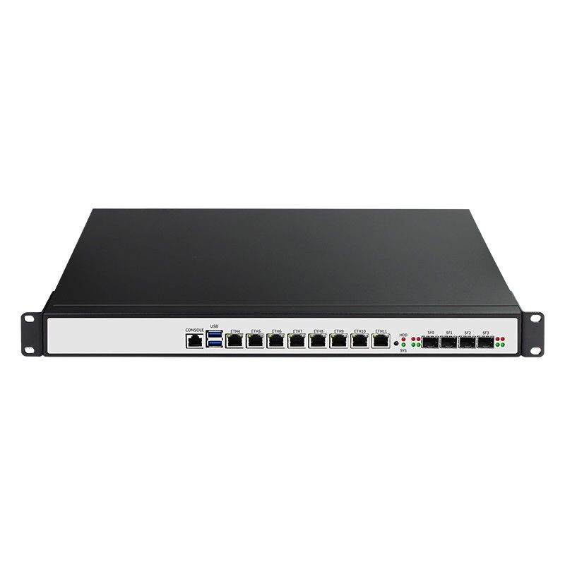 1U Server rack mini pc firewall appliance LGA1151