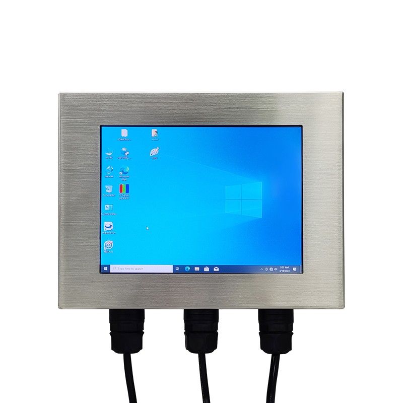 8 inch1000nits Optical bonding LCD Monitor Stainless steel