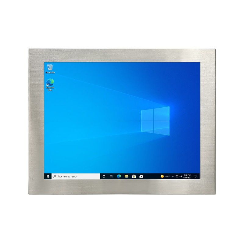 Optical Bonding 19 inch Core i3-1115G4 Panel PC IP67 Resistive Touch