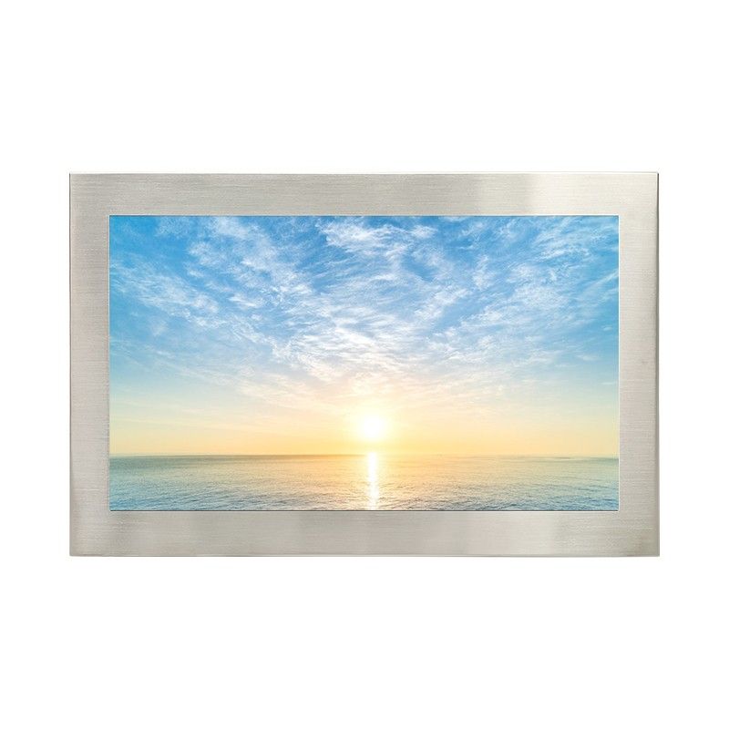 21.5inch Optical bonding LCD Resistive touch screen Full IP67