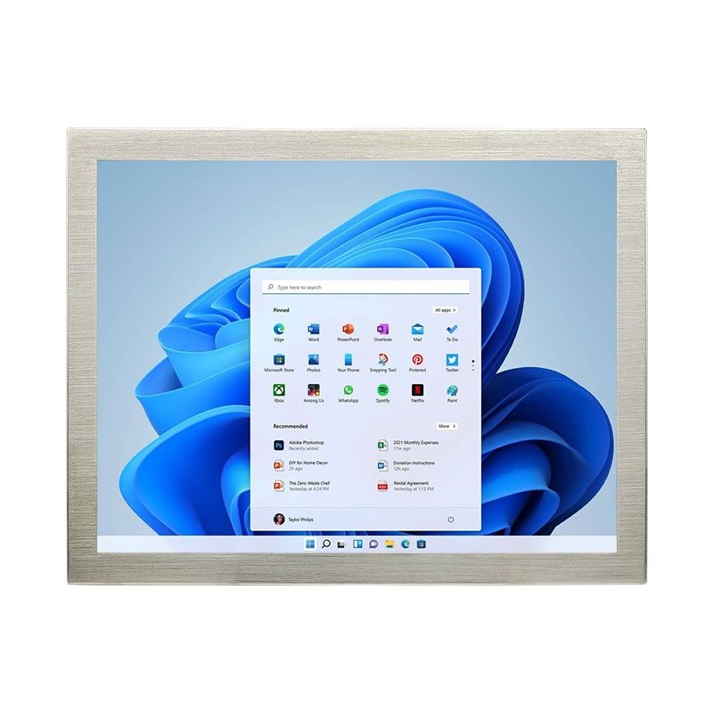 17 inch Industrial Full IP67 Stainless Steel Touch Panel PC