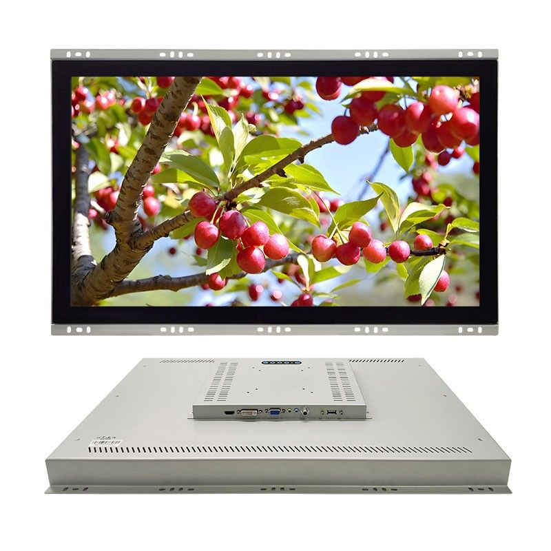 24 inch open frame capacitive touch monitor 1000cd/m2 with AR glass